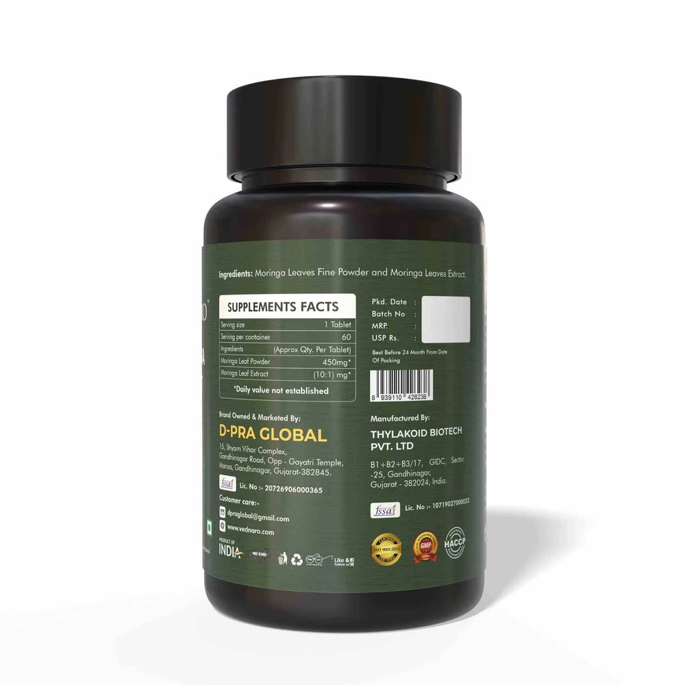 Moringa Tablets 60 Hair Boster Tablets