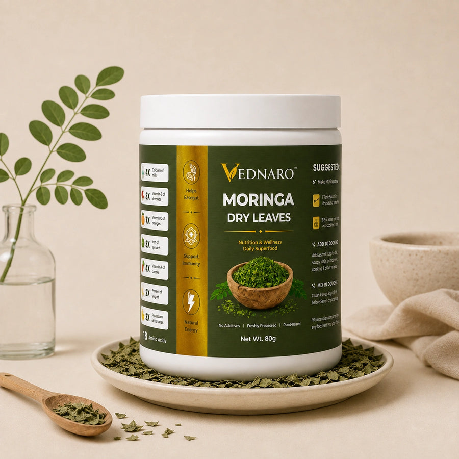 Moringa Dry Leaf Powder 80 Gm