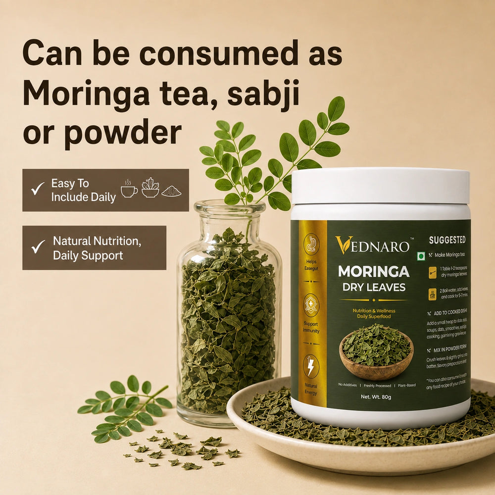 Moringa Dry Leaf Powder 80 Gm