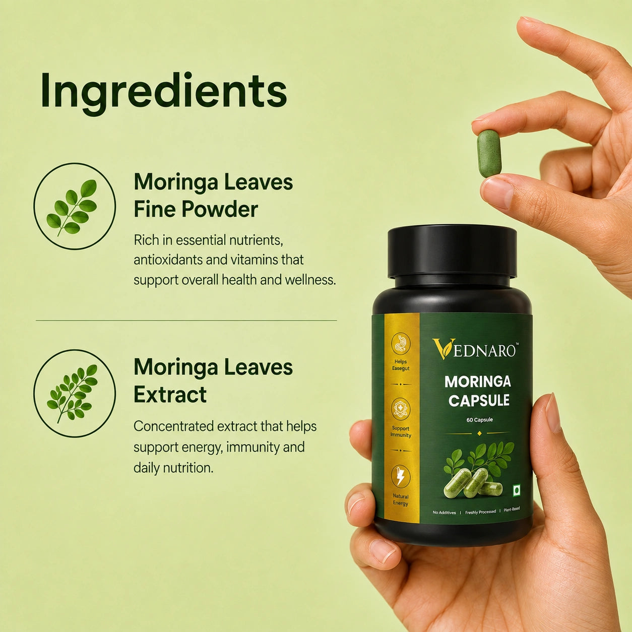 Moringa Capsules 60 pcs