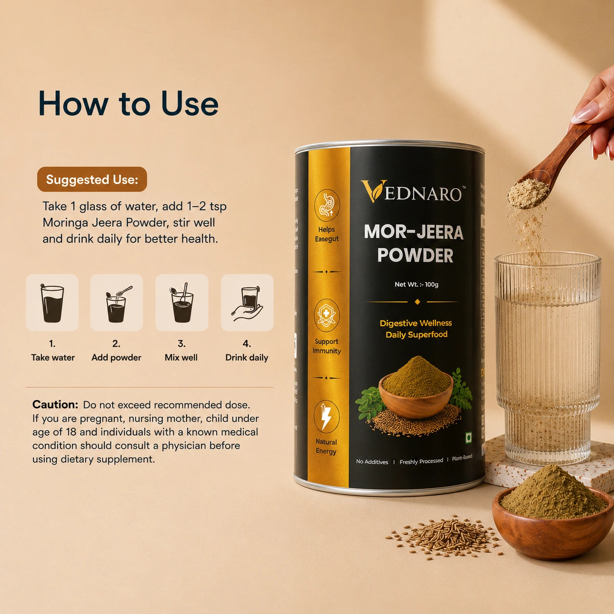 Mor-Jeera Digestive Mix 100GM Tin